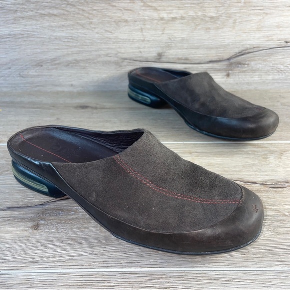 Cole Haan Women's NikeAir G Series Brown Leather Suede Sz 8 B Slip On Shoes EUC! - Picture 2 of 11